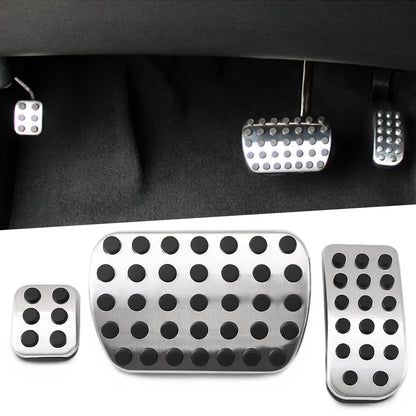 Gas Fuel Brake Pedal Pads Cover Mats for Mercedes Benz V Class Vito Metris Viano W639 W447 Accessories Car Styling