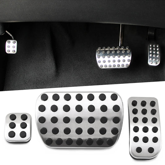 Gas Fuel Brake Pedal Pads Cover Mats for Mercedes Benz V Class Vito Metris Viano W639 W447 Accessories Car Styling