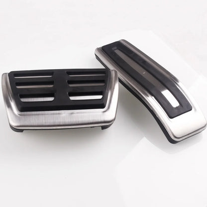 Stainless steel Car Pedal Pads Cover AT case For Audi Q7 SQ7 Porsche Cayenne For VW Touareg
