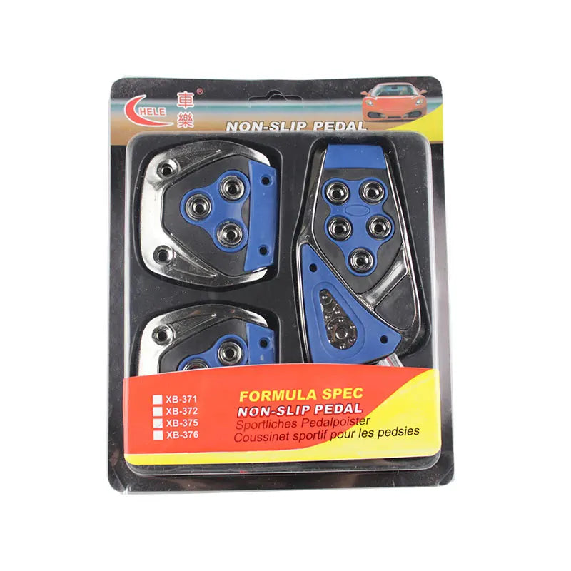 RASTP-Cheap Car Styling Racing Pedals Universal Manual Brake Pedals Foot Rest Auto Pedal Pads RS-ENL010