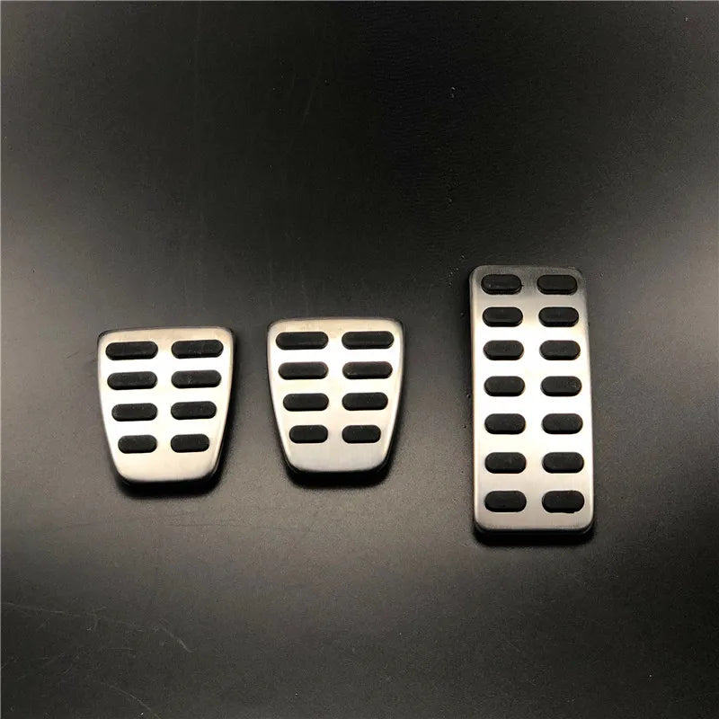 Stainless Steel Car Pedal Cover Pad for Kia K2 Rio SOUL Ray Venga KX3/Hyundai Verna Solaris I20 IX20 IX25 HB20 Creta Car Styling