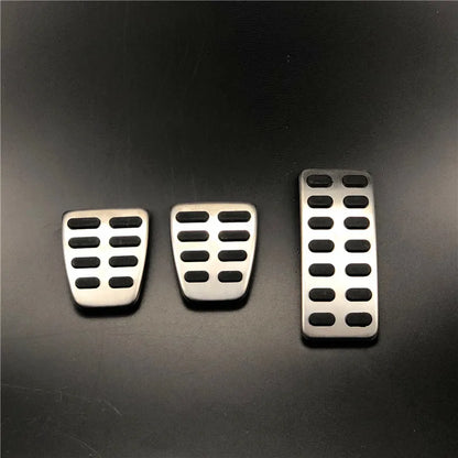 Stainless Steel Car Pedal Cover Pad for Kia K2 Rio SOUL Ray Venga KX3/Hyundai Verna Solaris I20 IX20 IX25 HB20 Creta Car Styling