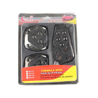 RASTP-Cheap Car Styling Racing Pedals Universal Manual Brake Pedals Foot Rest Auto Pedal Pads RS-ENL010