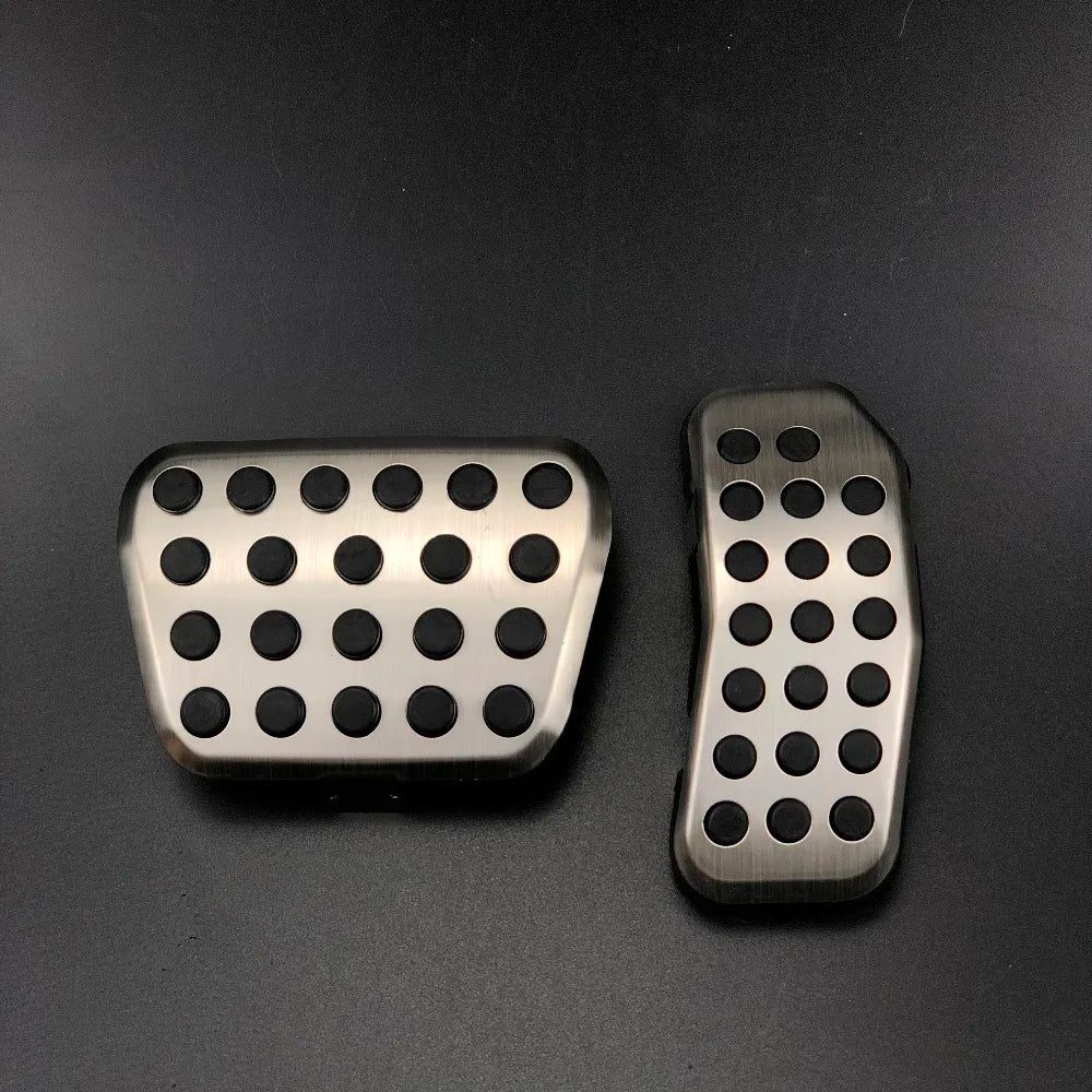 Car accessories Stainless steel  Pedal Pads Cover Case For Ford Fiesta Ecosport Covers for Mazda 2 2007-2014