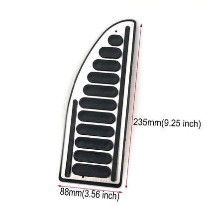 Car accessories Stainless steel  Pedal Pads Cover Case For Ford Fiesta Ecosport Covers for Mazda 2 2007-2014