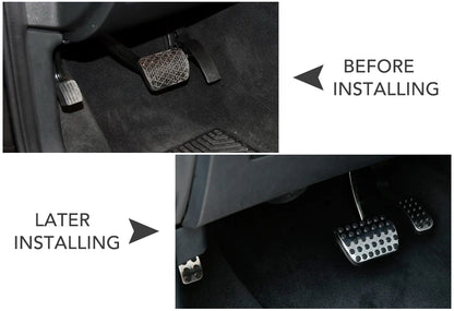 Gas Fuel Brake Pedal Pads Cover Mats for Mercedes Benz V Class Vito Metris Viano W639 W447 Accessories Car Styling