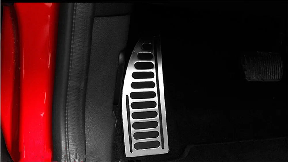 Car accessories Stainless steel  Pedal Pads Cover Case For Ford Fiesta Ecosport Covers for Mazda 2 2007-2014