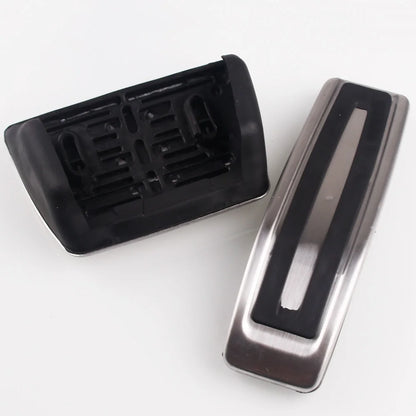 Stainless steel Car Pedal Pads Cover AT case For Audi Q7 SQ7 Porsche Cayenne For VW Touareg