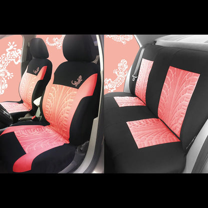 Car Seat Cover Set GeckoPattern Universal Car Seat Cover Full Set Auto Seat Cover Car Styling Interior Accessories