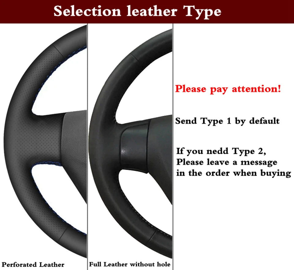 Steering Wheel Cover For Audi A2 8Z A3 8L Sportback A4 B6 Avant A6 C5 A8 D2 TT 8N S3 S4 RS 4 DIY Black PU Microfiber Leather