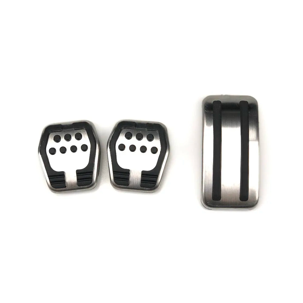 Car-styling Stainless steel Car Pedal Pads Cover MT AT case for Ford Focus 2 mk2 focus 3 mk3