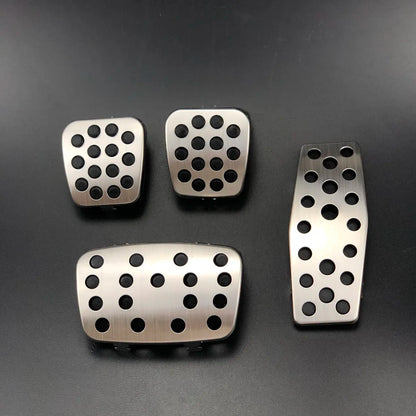 TOP Stainless steel Pedal Pads Cover MT For Chevrolet Cruze sedan hatchback OPEL Mokka 2013-2015 ASTRA J Insignia , Car Styling