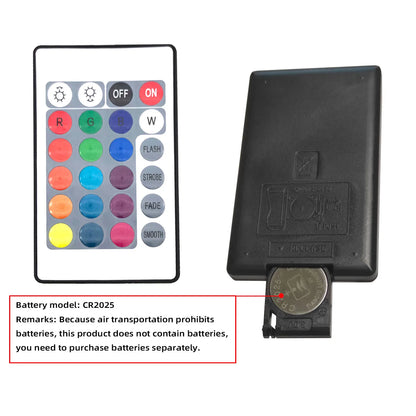 LED Controller RGB Colorful Driver 24-key IR Remote Control 4PIN Output 12V for Light Strip CAR Multicolor LED Light