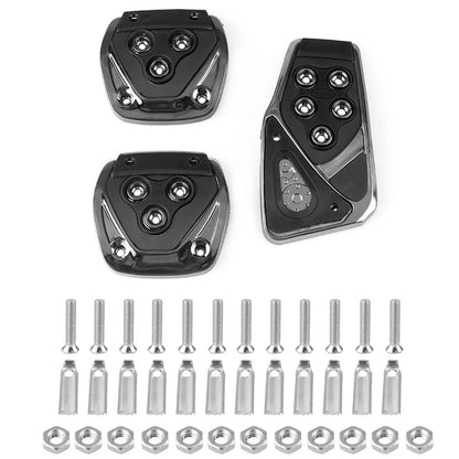 RASTP-Cheap Car Styling Racing Pedals Universal Manual Brake Pedals Foot Rest Auto Pedal Pads RS-ENL010