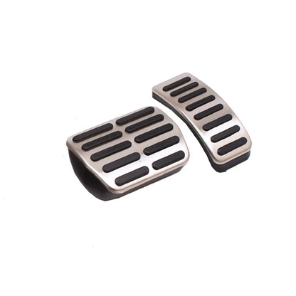 LHD Car Pad Foot Rest For Volkswagen Polo VW Golf 4 Bora Beetle RSi GTI R32 For Audi A3 SEAT Stainless Steel Pedal Pad