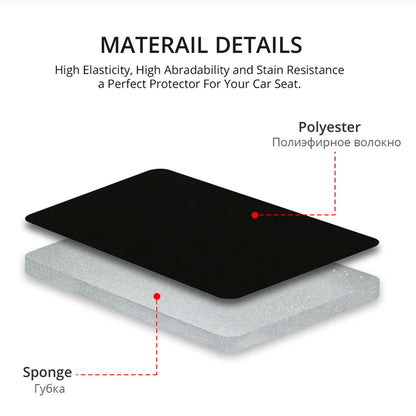 2Pieces Front Car Seat Cover Universal Auto Seat Protector