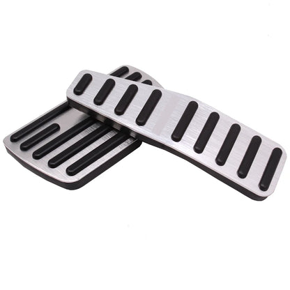 Car Accessories for Chevrolet Captiva Fuel Brake Foot Rest AT Pedals Plate Accelerator Brake Pedal Pads Covers Styling