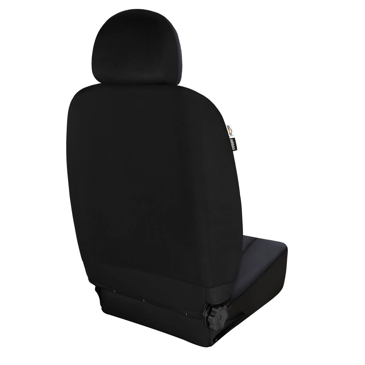Lux Artificial PU Leather Car Seat Cover Universal Size Full Set Airbag Compatible Fit Most Cars