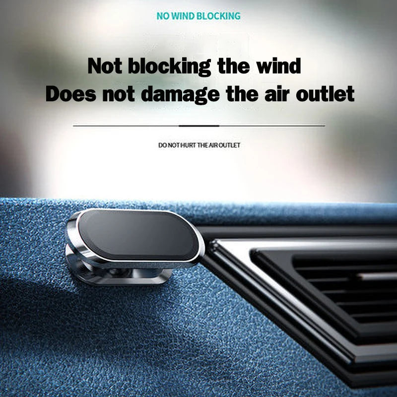 CHE01 360 Universal Car Phone Holder With Strong Magnetic Used To Install Mobile Phone Car Phone Holder Mobile Phone Accessories