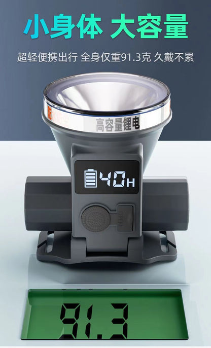 Lanterna LED Recarregável à Prova d'Água - Uso Externo