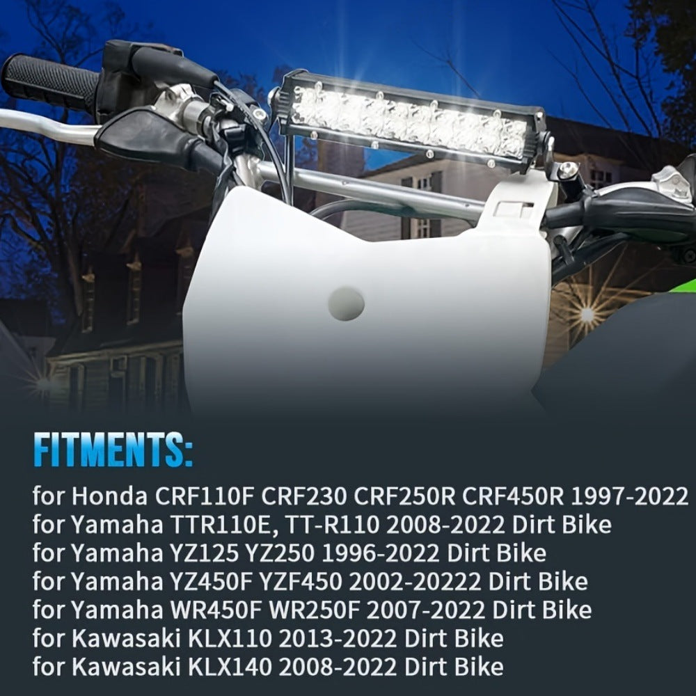High-Brightness Led Work Spotlight, 20-Lamp Work Light, Double-Row Strip Light, Off-Road Vehicle Car Modified License Plate Light