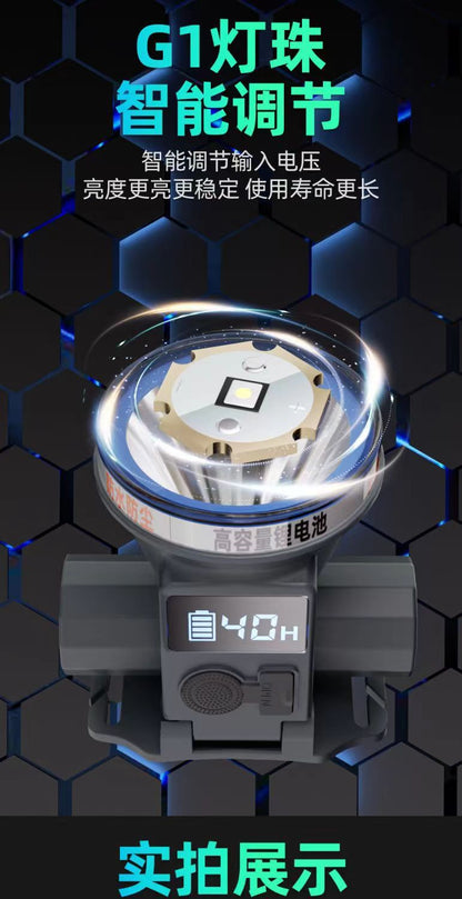 Lanterna LED Recarregável à Prova d'Água - Uso Externo