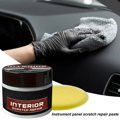 100g Car Scratch Remove Car Interior Restorer UV Protection Dashboard Scratch Repair Kit Vehicle Restorer Car Part Refurbish Wax