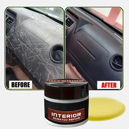100g Car Scratch Remove Car Interior Restorer UV Protection Dashboard Scratch Repair Kit Vehicle Restorer Car Part Refurbish Wax