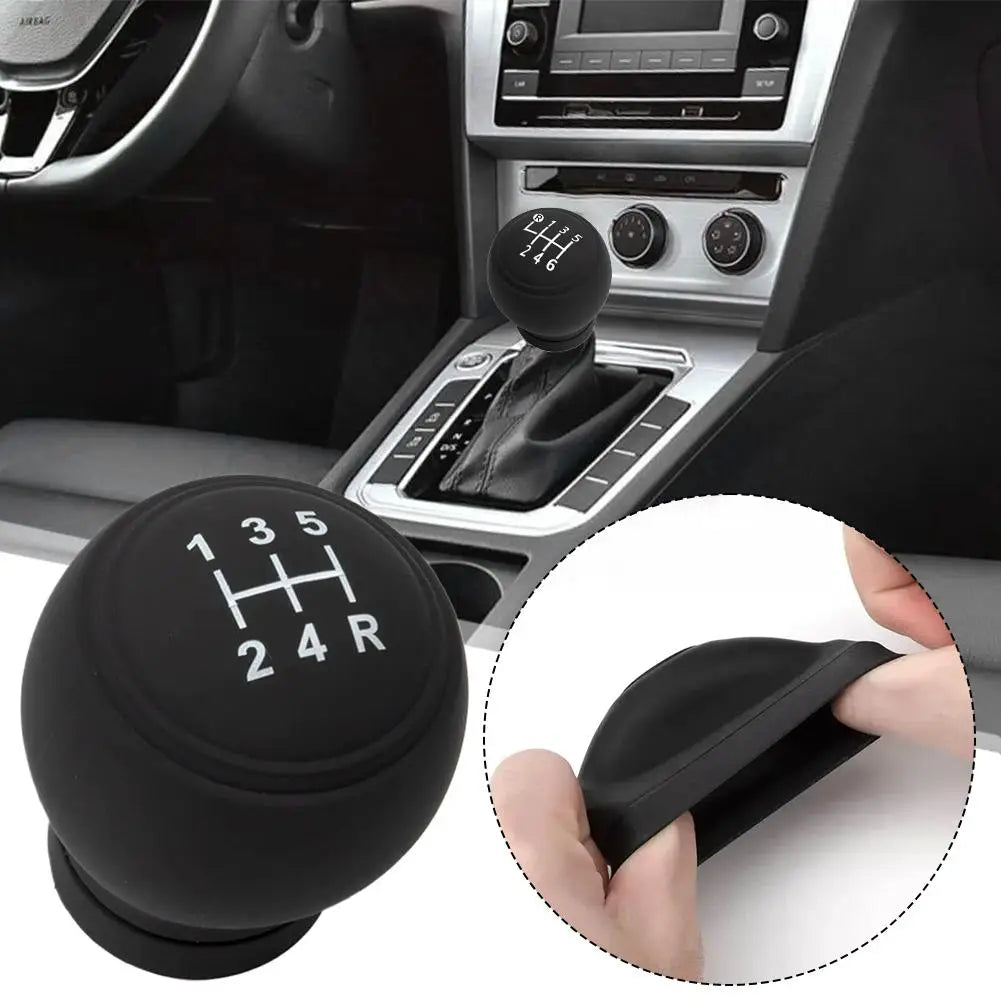 Universal Silicone Gear Shift Knob Cover For Cars Excavator Gear Shift Knob Protector
