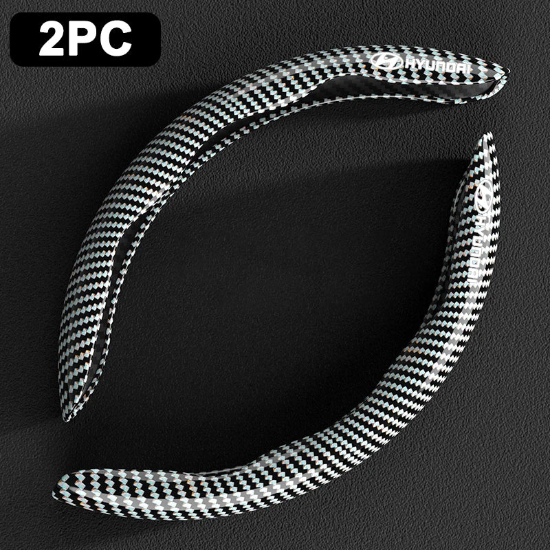Steering Wheel Cover Anti Slip Leather Steering For Hyundai I30 Ix35 Santa Fe Sport IX45 EQUUS X25 I35 I10 I30 Solaris Tucson