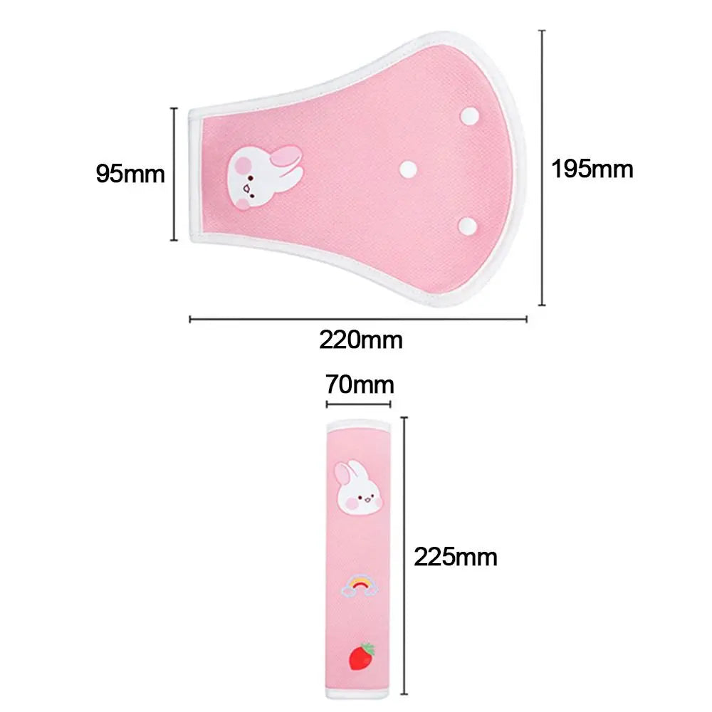 Universal Car Seat Belt Cover Adjustable Car Safety Belt Cover Shoulder Pad for Kids Adults Car Interior Accessories