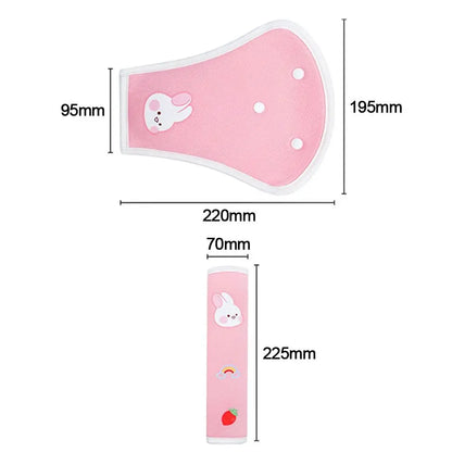 Universal Car Seat Belt Cover Adjustable Car Safety Belt Cover Shoulder Pad for Kids Adults Car Interior Accessories