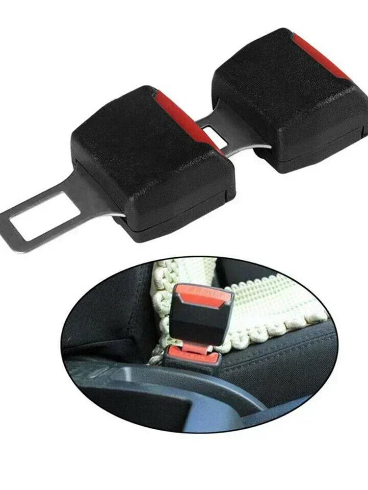 2PC Car Seat Belt Clip Extender Safety Seatbelt Lock Buckle Plug Thick Insert Socket Extender Safety Buckle Seat Belt Accessorie