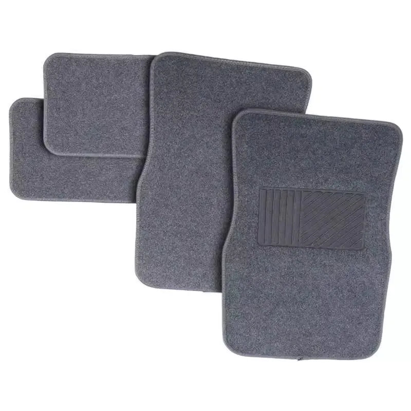 Car Floor Mats Universal Carpet 4PCS Full Set Car Floor Mat For Auto Foot Pads Automobile Carpet Cover Universal Car Styling