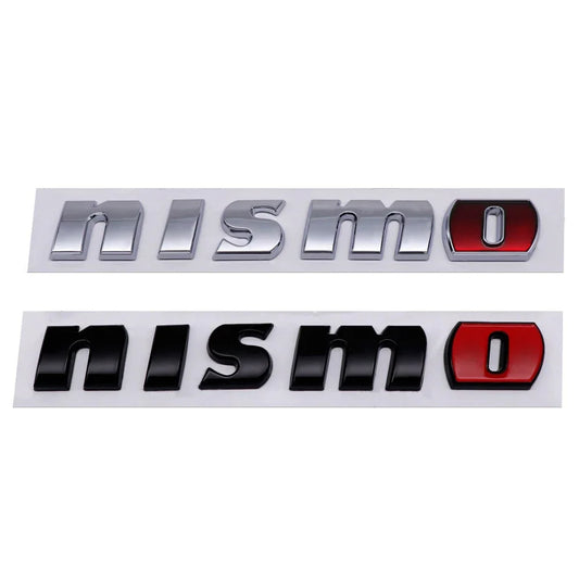 ABS Car Body Emblem Trunk Badge Sticker Decoration for Nissan Nismo Sylphy Altima Sentra X-trail Juke Livina Sunny Navara