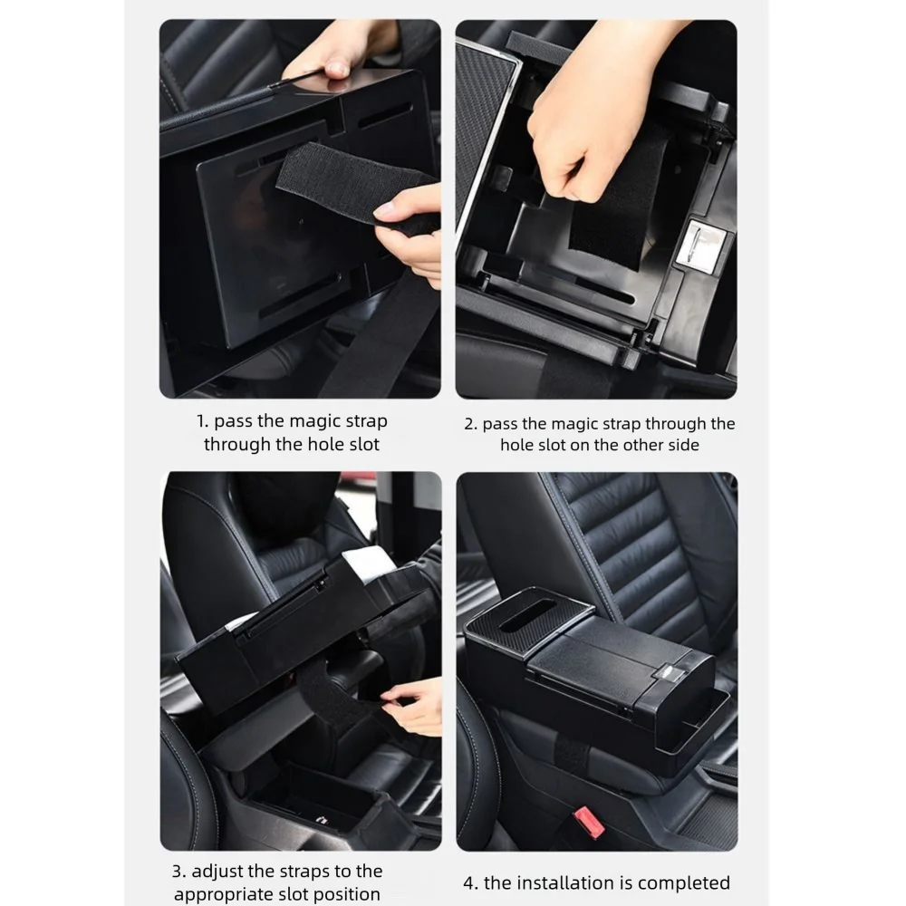 Universal Car Armrest Storage Box Comfortable Center Console Armrest Cushion Non-slip Car Elbow Support Pad