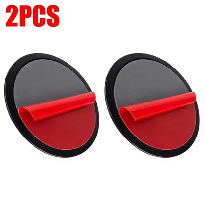 Universal Car Suction Cup Adhesive Dashboard Mount Pad Base for Navigation GPS Brackets 80mm Round Car Mobile Phone Holder Stand