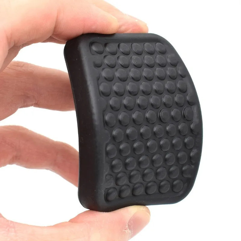 Universal three-piece set of brake and accelerator pedal rubber pads non-slip and durable suitable for various vehicle models