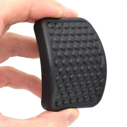 Universal three-piece set of brake and accelerator pedal rubber pads non-slip and durable suitable for various vehicle models