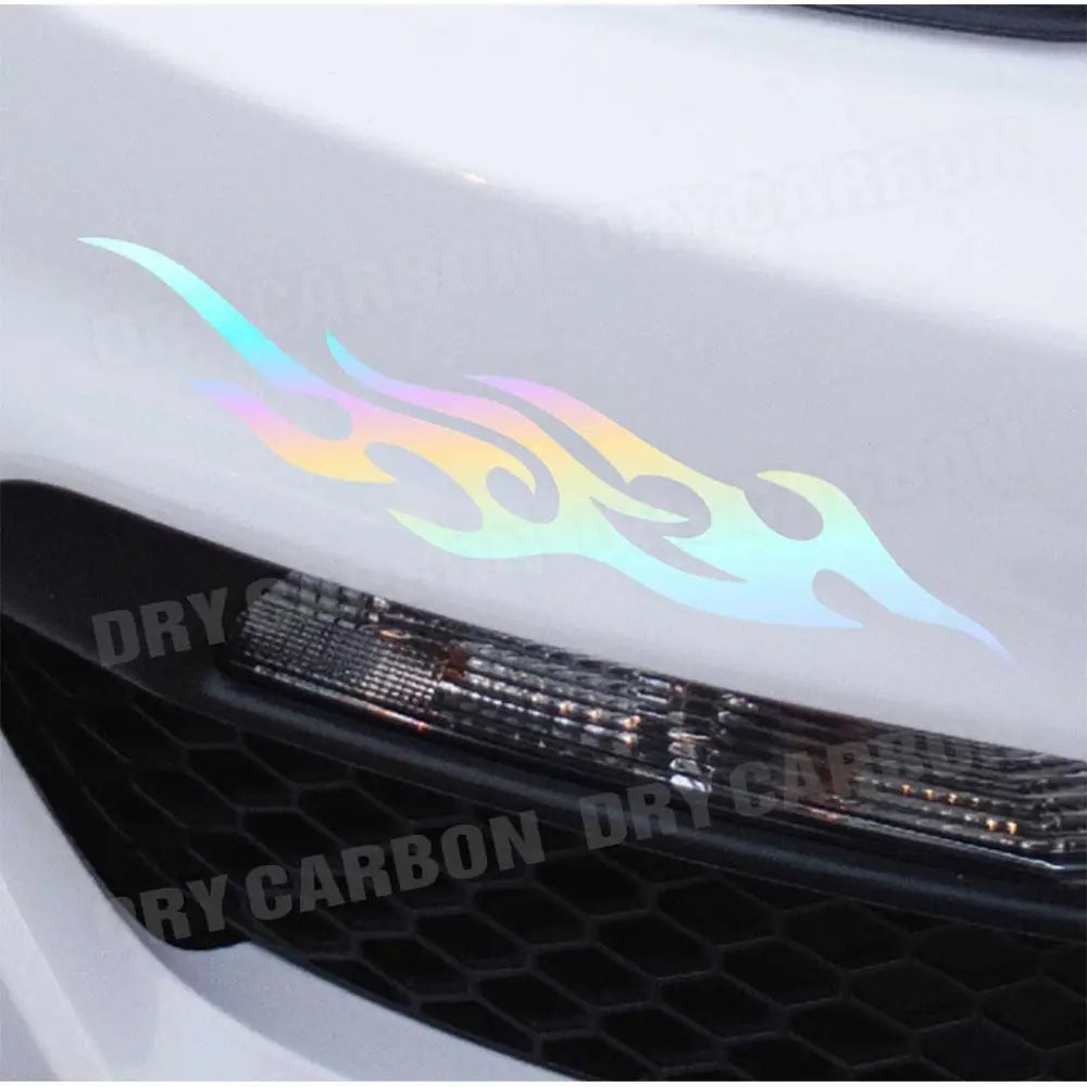 Car Sticker Personalized Garland Decoration Front Bumper Stickers Emblem Badge Decal Auto Automobile Bonnet Stickers 2Pcs/set