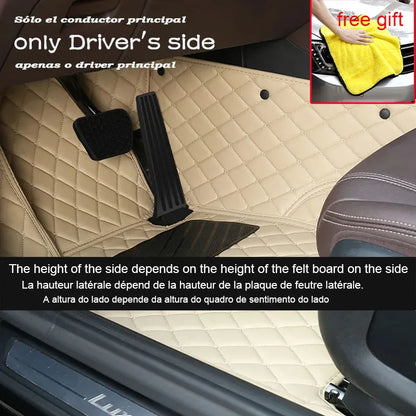 Car Floor Mats For Dacia Duster Renault Duster HM 2021~2022 Waterproof Ptotective Pads Car Mats Full Set Car Accessories