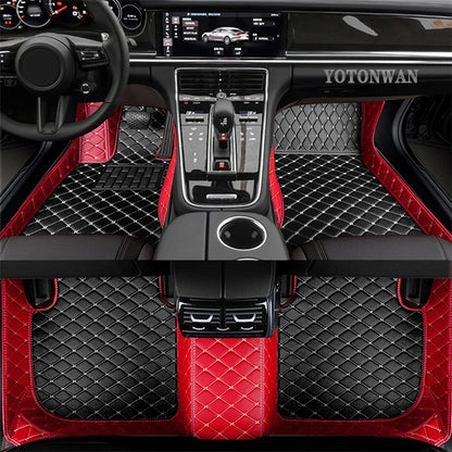 Car Floor Mat For Seat León 5F 2013~2019 Waterproof Tapete Automotivo Para Carro Car Mats Set Alfombra Para Auto Car Accessories