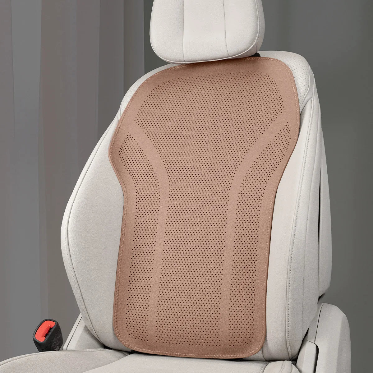 Breathable Leather Car Seat Cover Universal Front Seat Protection Cushion Luxury Car Interior Backrest Support Mat Accessories