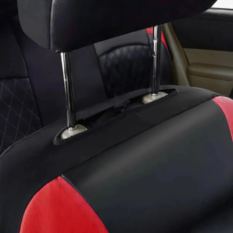 PU Leather Car Seat Cover - Universal, Waterproof, for Sedan, SUV, Pickup Truck, All Seasons