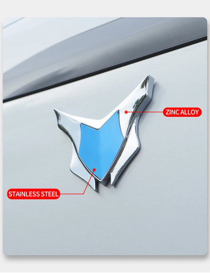 Car Sticker Shield Styling Emblems Logo Decals For Trumpchi GAC GS4 GS3 GS8 M8 AION Y Plus Emkoo E9 Auto Decoration Accessories