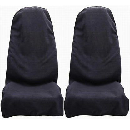 Front Car Seat Cover Non-slip Sweat Towel Seat Cover for Truck SUV