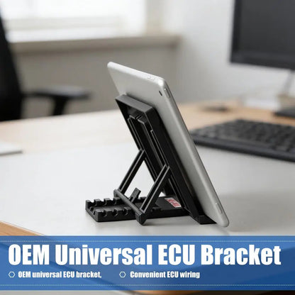 OEM Universal ECU Bracket ECU Stand For Easy ECU Wiring TPR Anti Skid 5 Spees Adjustable Car Accessories