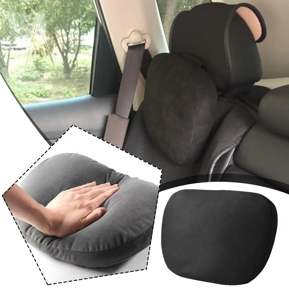 Universal Car Headrest Pillow Memory Foam Neck Adjustable Car Pillow Neck Rest Cushion Relieve Fatigue Car Interior Accessories