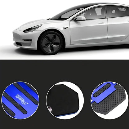 2pc Non-Slip Aluminum Alloy Car Pedal Pads, Automatic Transmission Brake & Gas Pedal Covers Auto SUV ATV Replacement Accessories