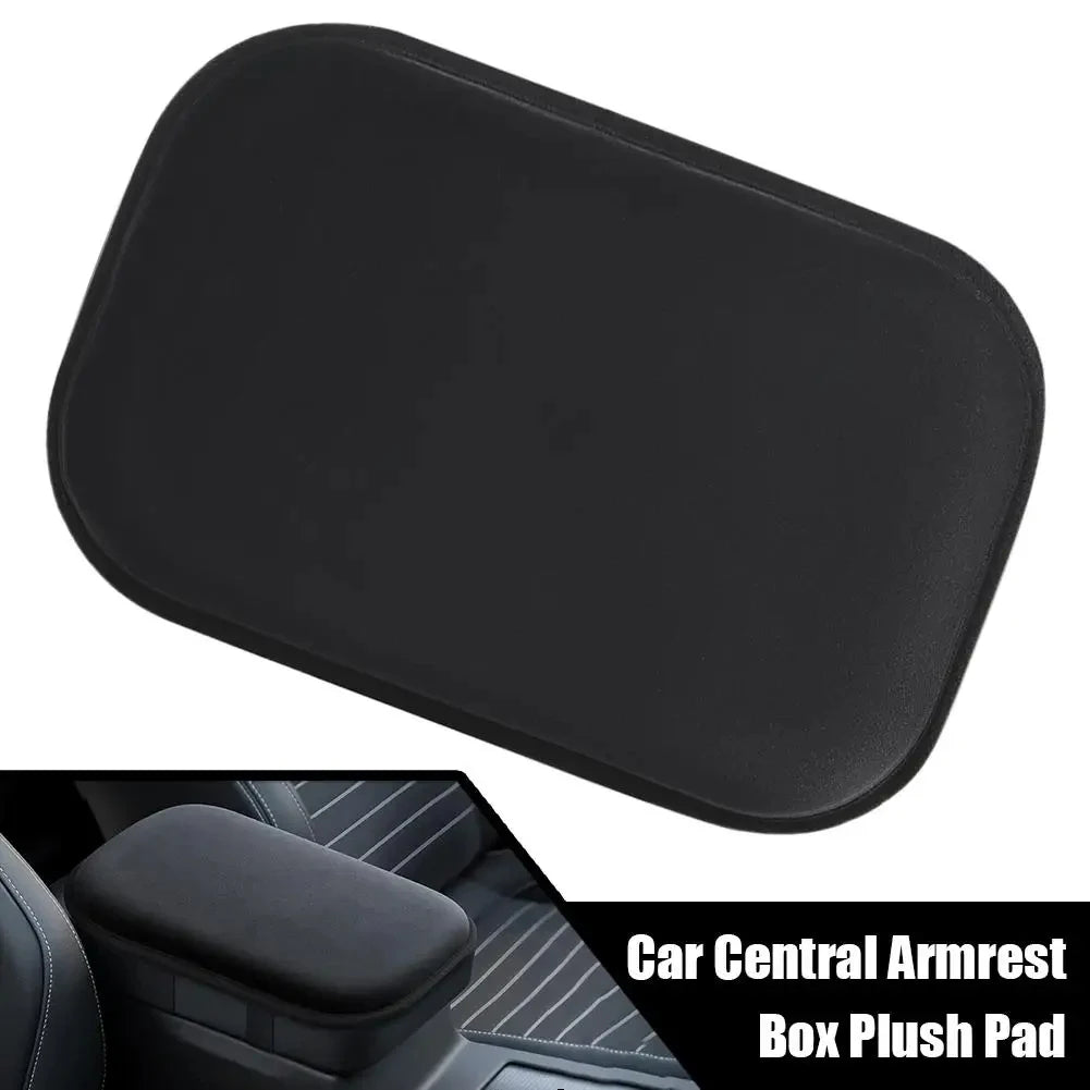 1/2pcs Car Armrest Box Pad Plush Car Center Console Protection Pad Soft And Comfortable Universal